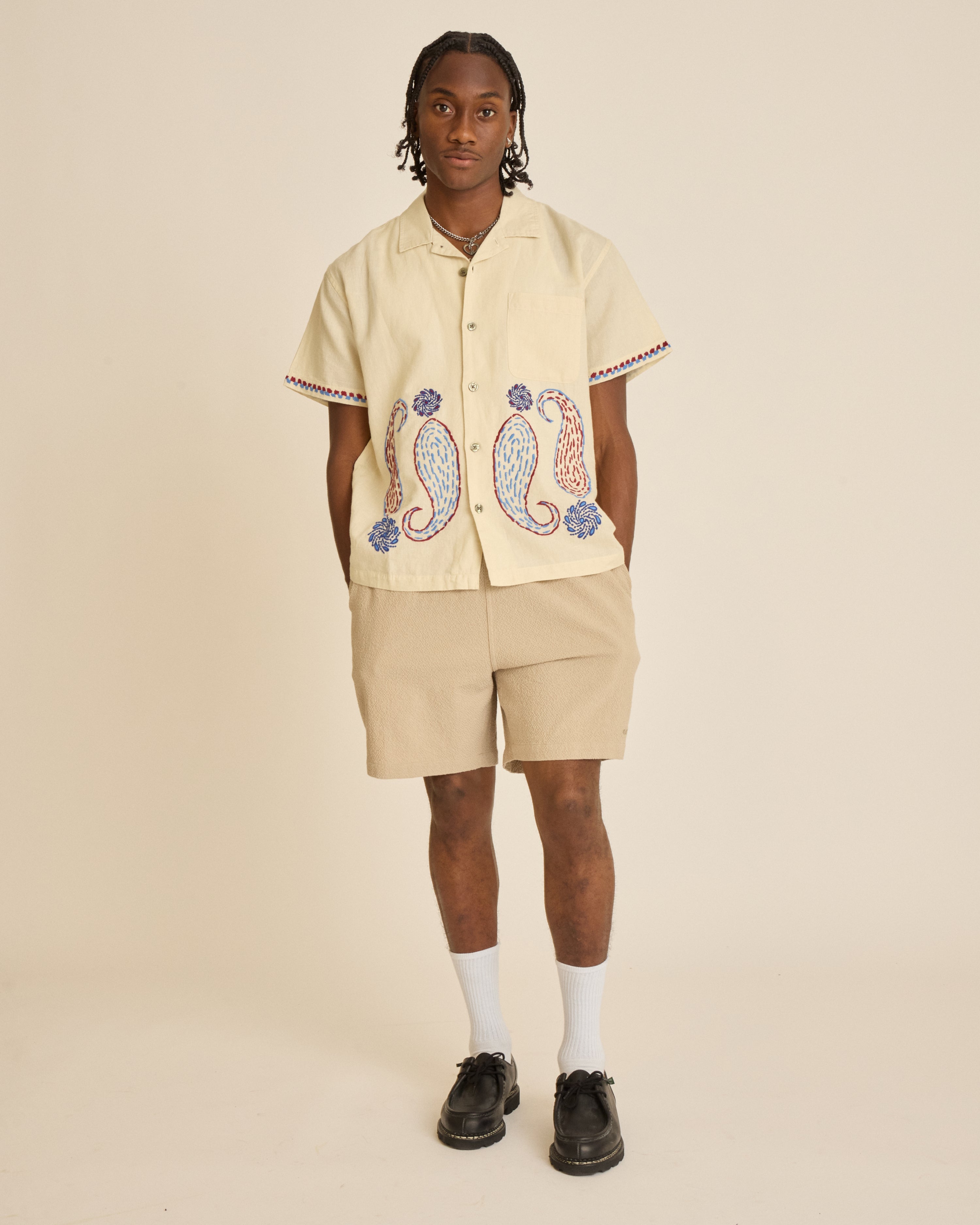 Bibiy. SADIE SHIRT ネイビー Bibiy. SADIE SHIRT ネイビー