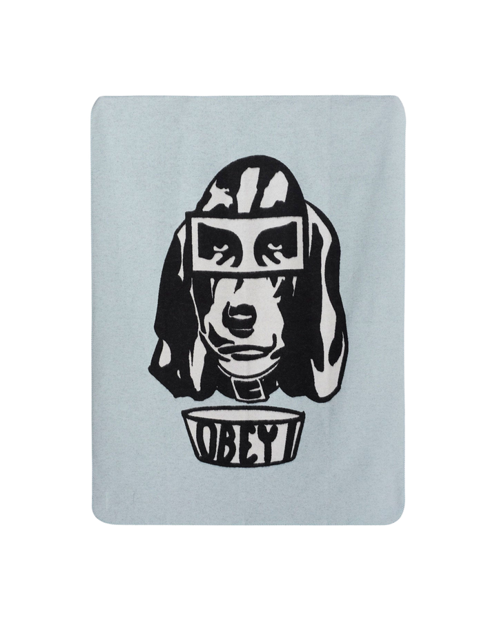 AaBe X OBEY HOUND BLANKET BLUE MULTI