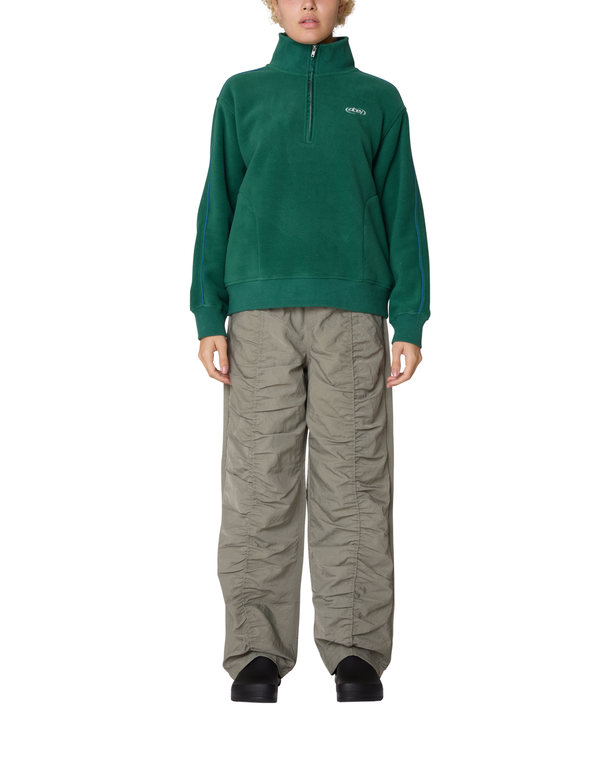 WATTS ZIP MOCKNECK