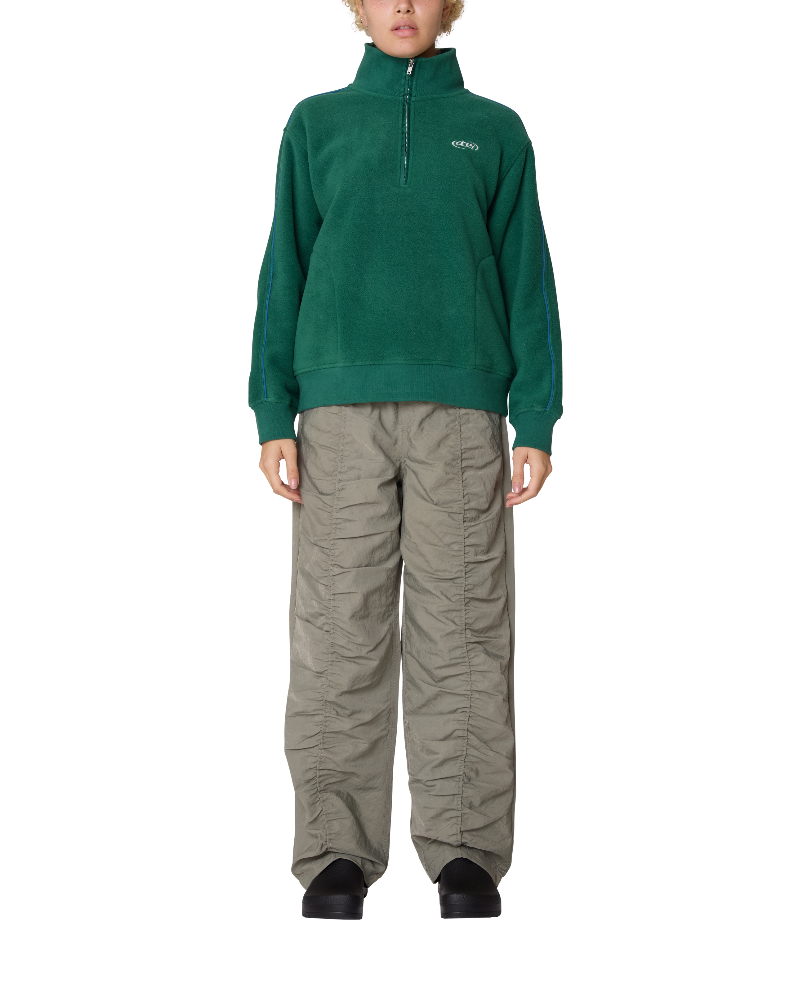 WATTS ZIP MOCKNECK
