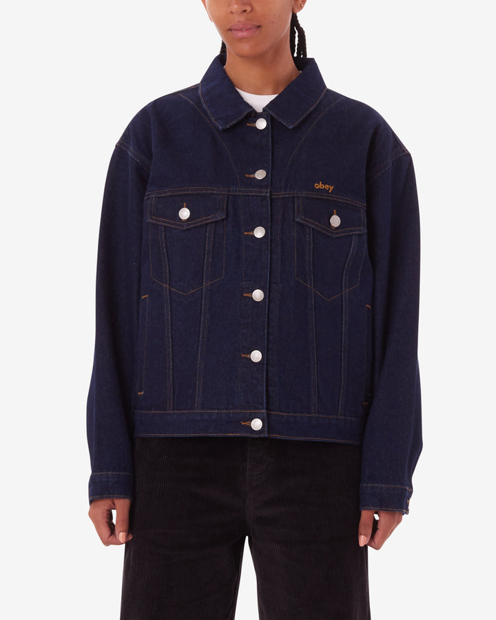 JUNIPER OVERSIZED TRUCKER RINSE