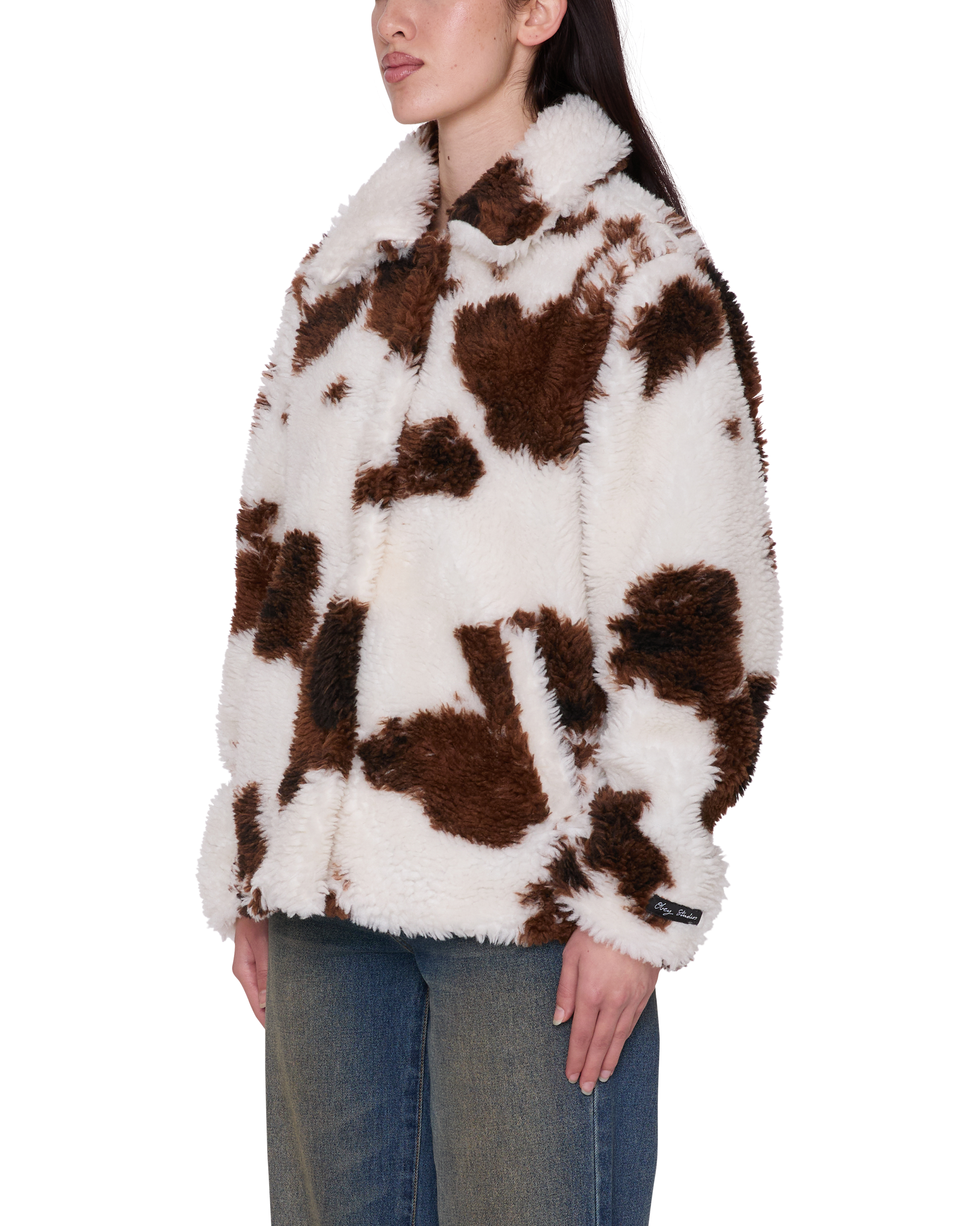 obey-nolie-sherpa-short-coat-cow-print (zoomed)
