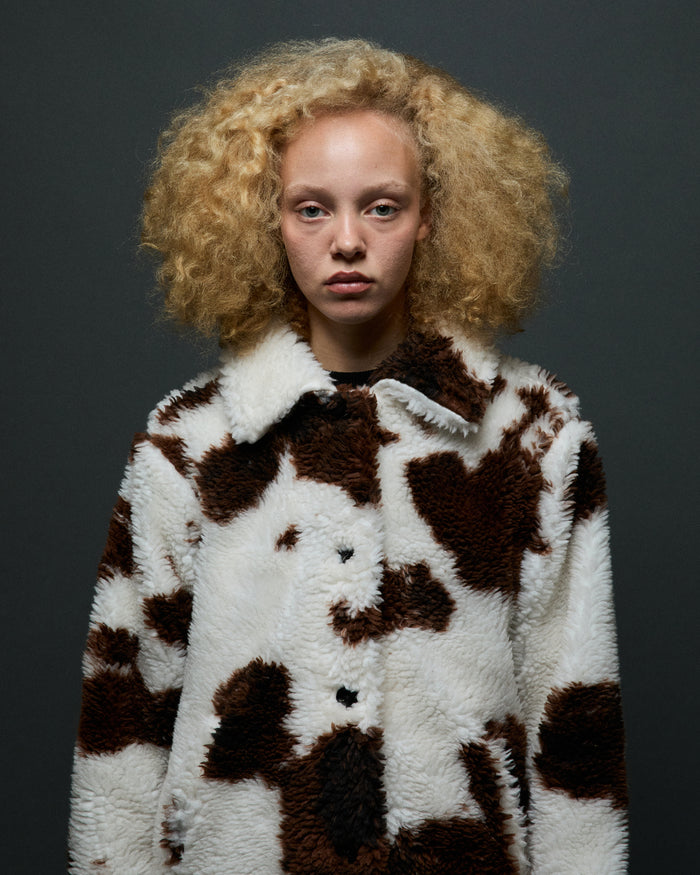 NOLIE SHERPA SHORT COAT - alternate view