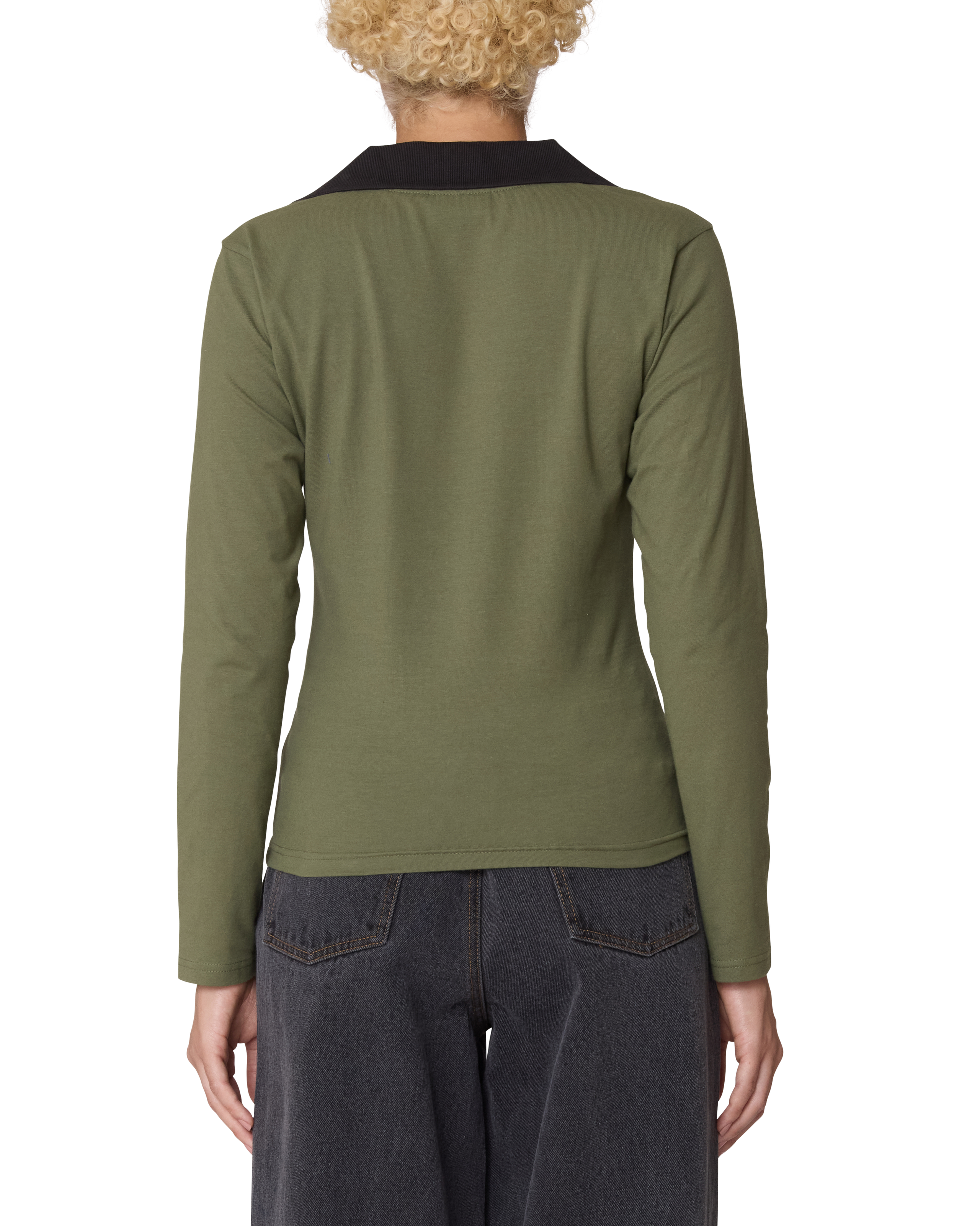 obey-medea-collared-ls-polo-olive (zoomed)