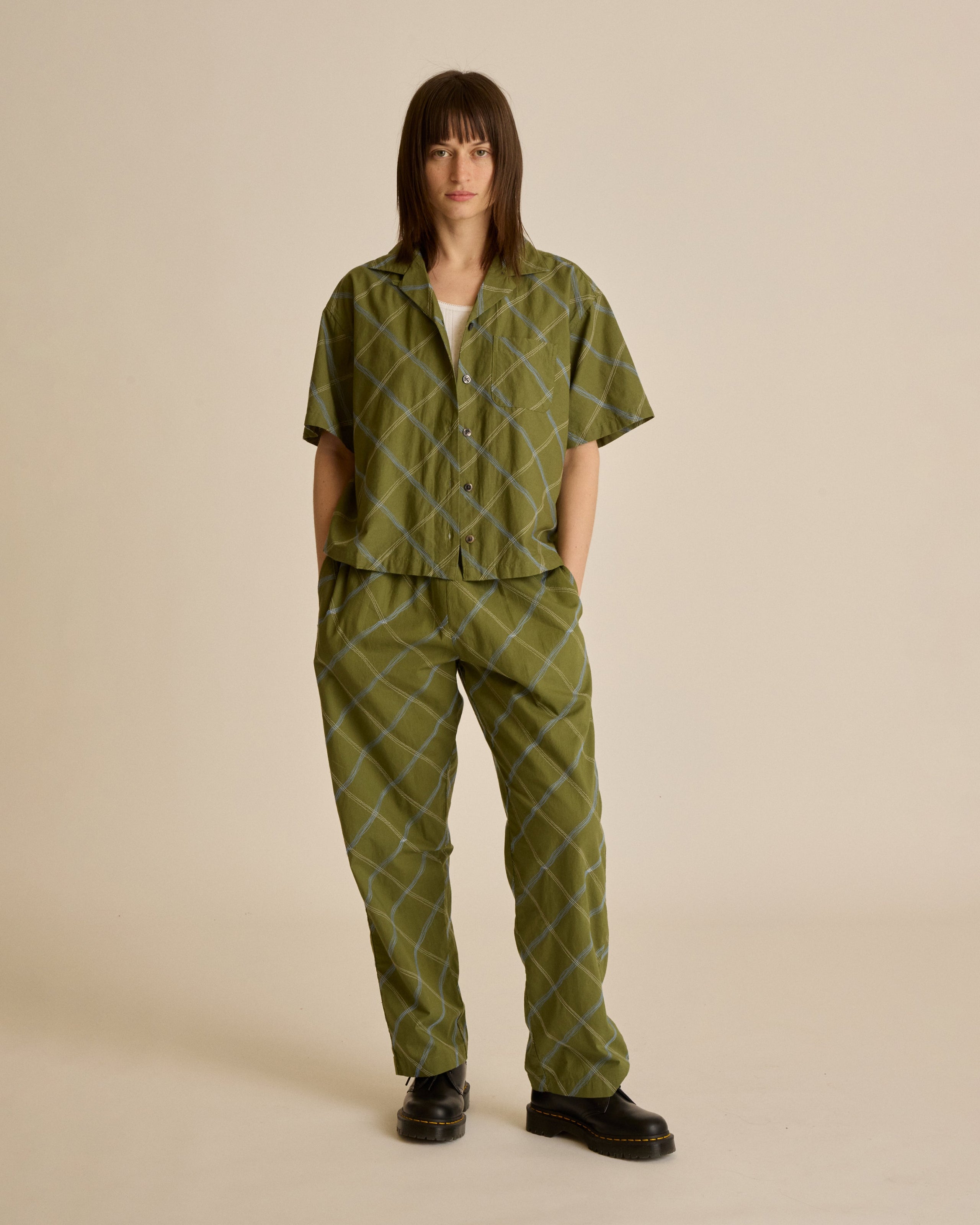 LILITH DIAMOND STITCH PANT