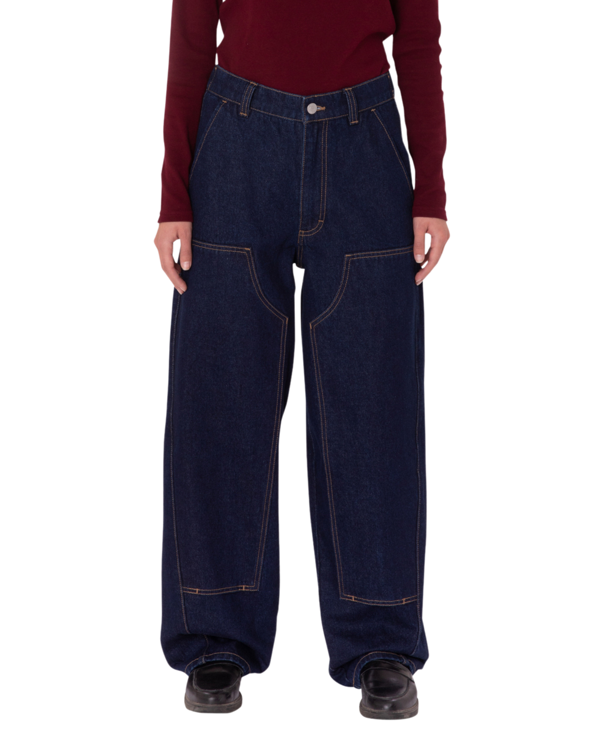 LEAH II BAGGY DENIM Rinse