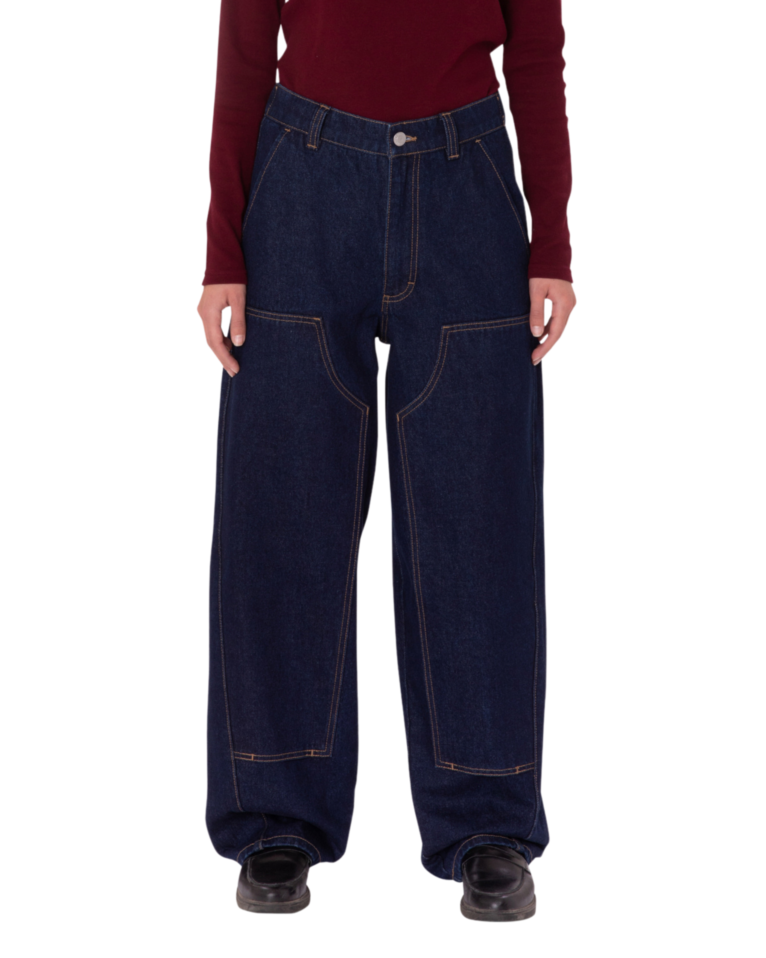 LEAH II BAGGY DENIM Rinse