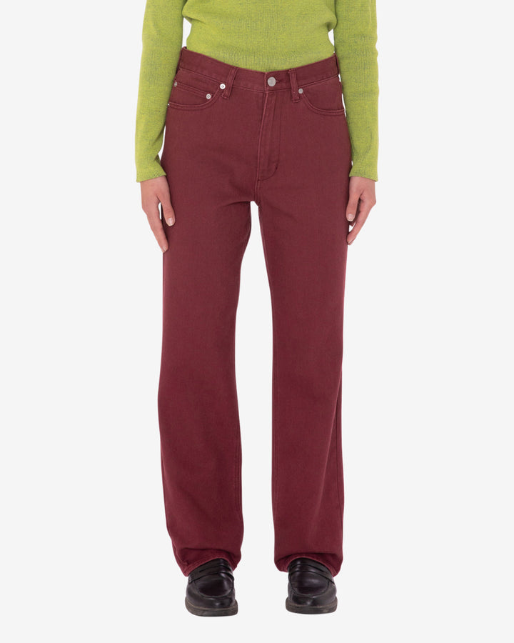 EVERYDAY SLIM 5-POCKET PANT WINE