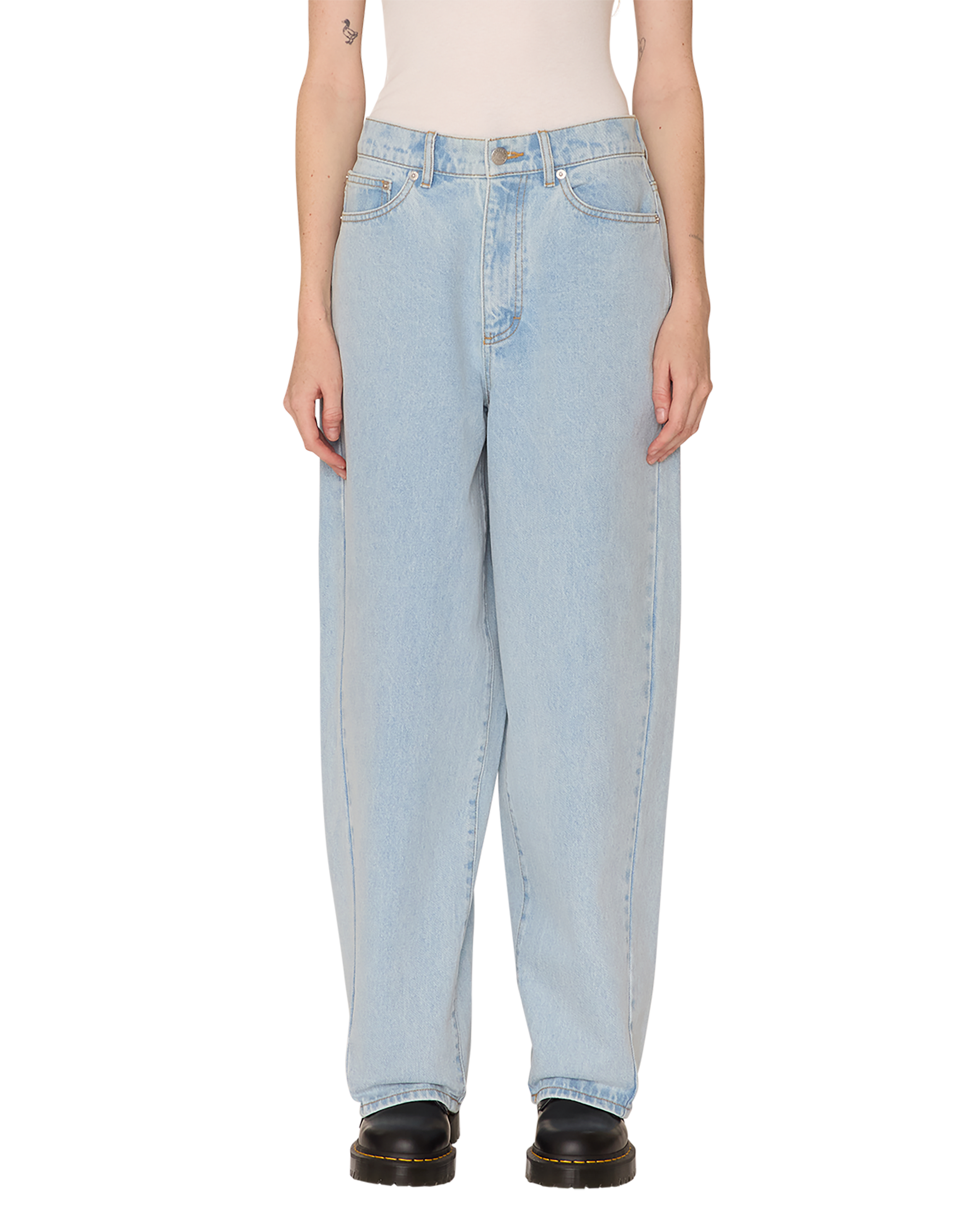 obey leah iii baggy denim lucid