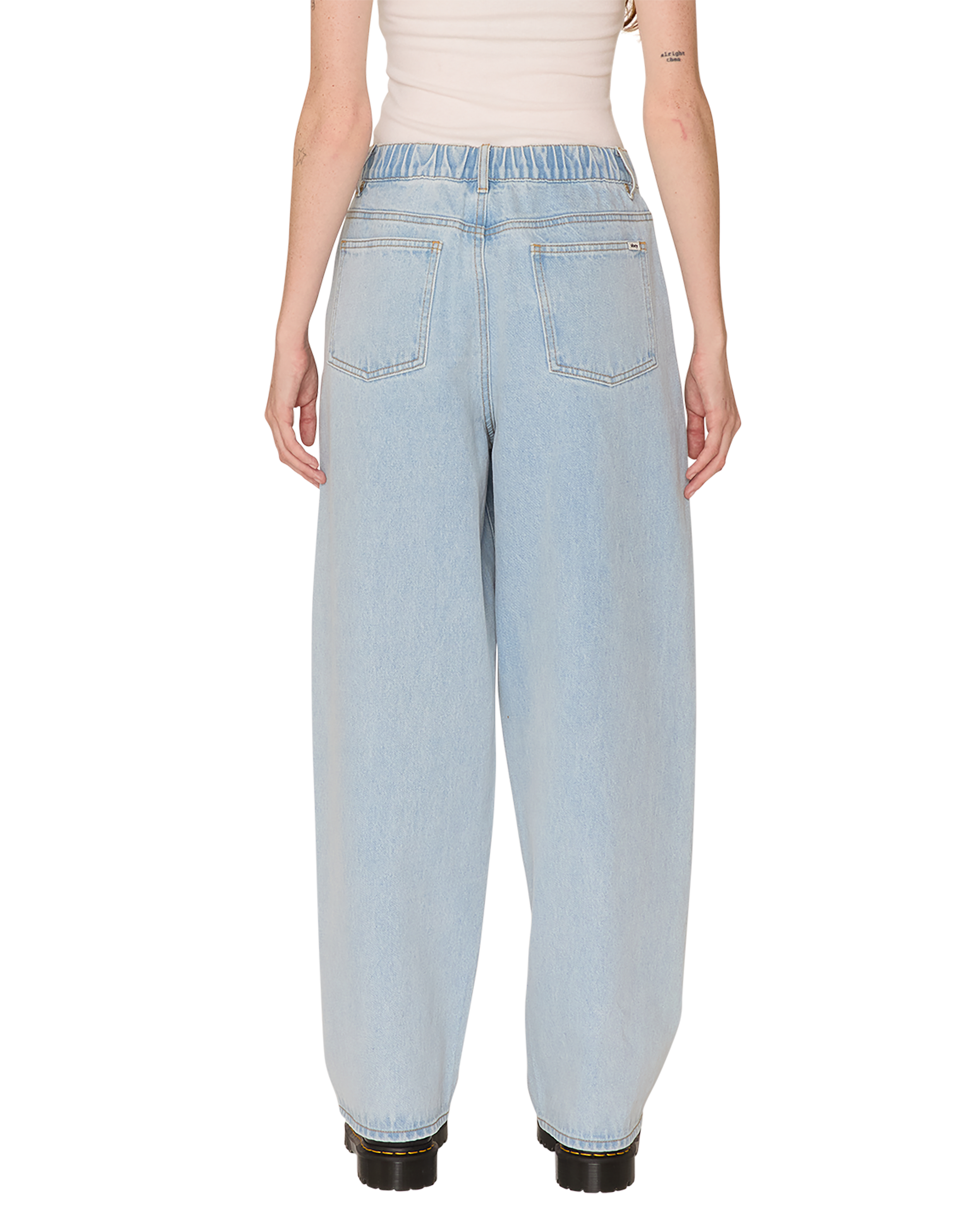 obey leah iii baggy denim lucid