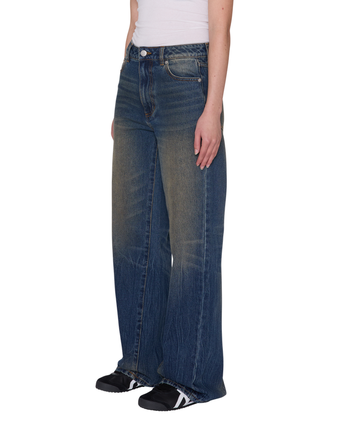 obey-elara-5-pocket-denim-black-mocha-wash - alternate view