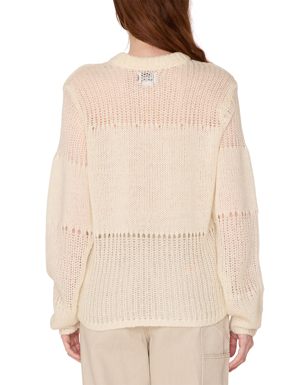 obey trivia sweater cream