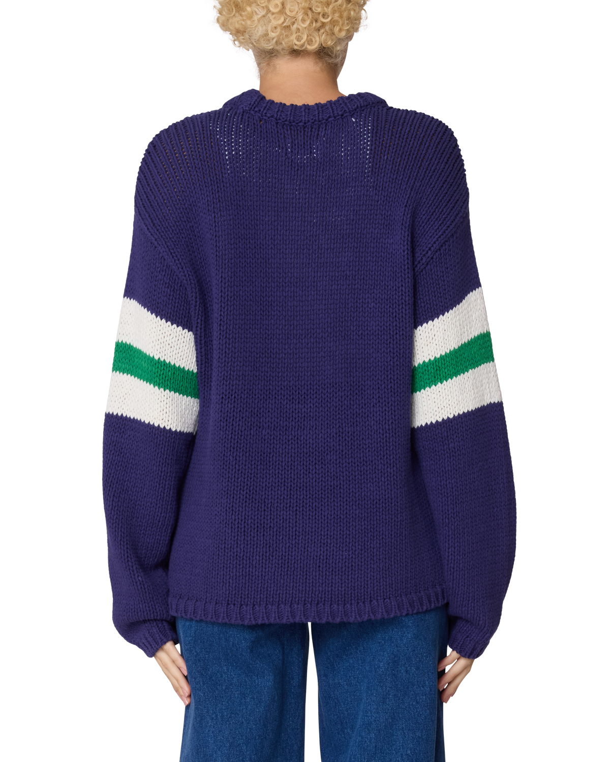 ZONE STRIPE SWEATER