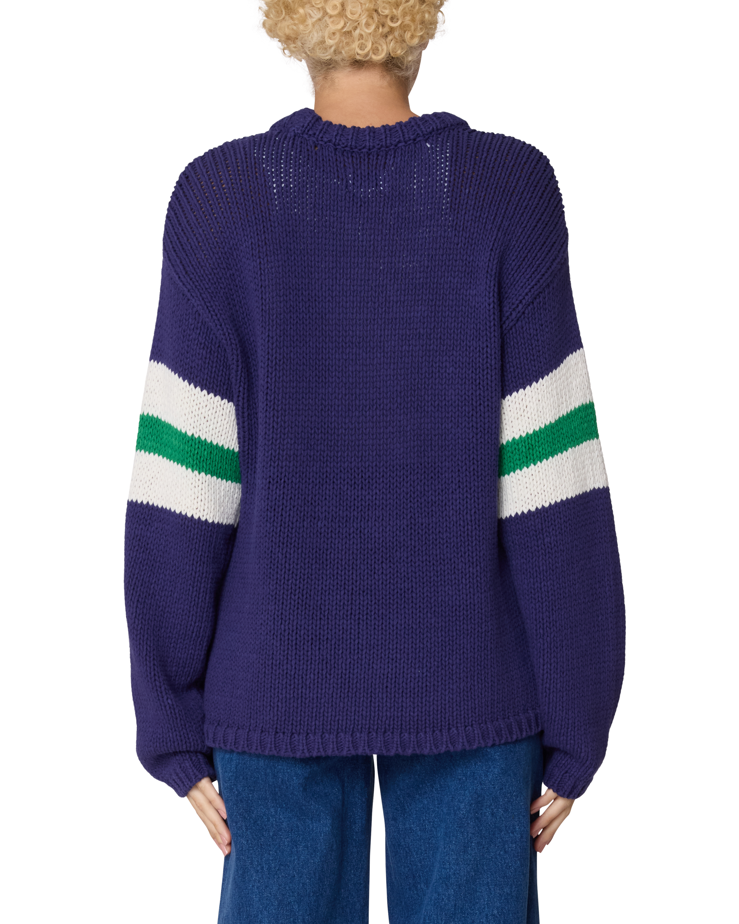ZONE STRIPE SWEATER
