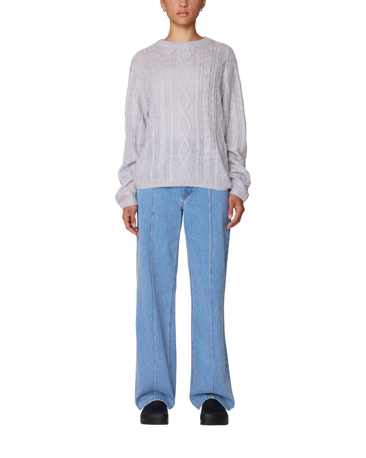 ISABELLA LOOSE CABLE SWEATER