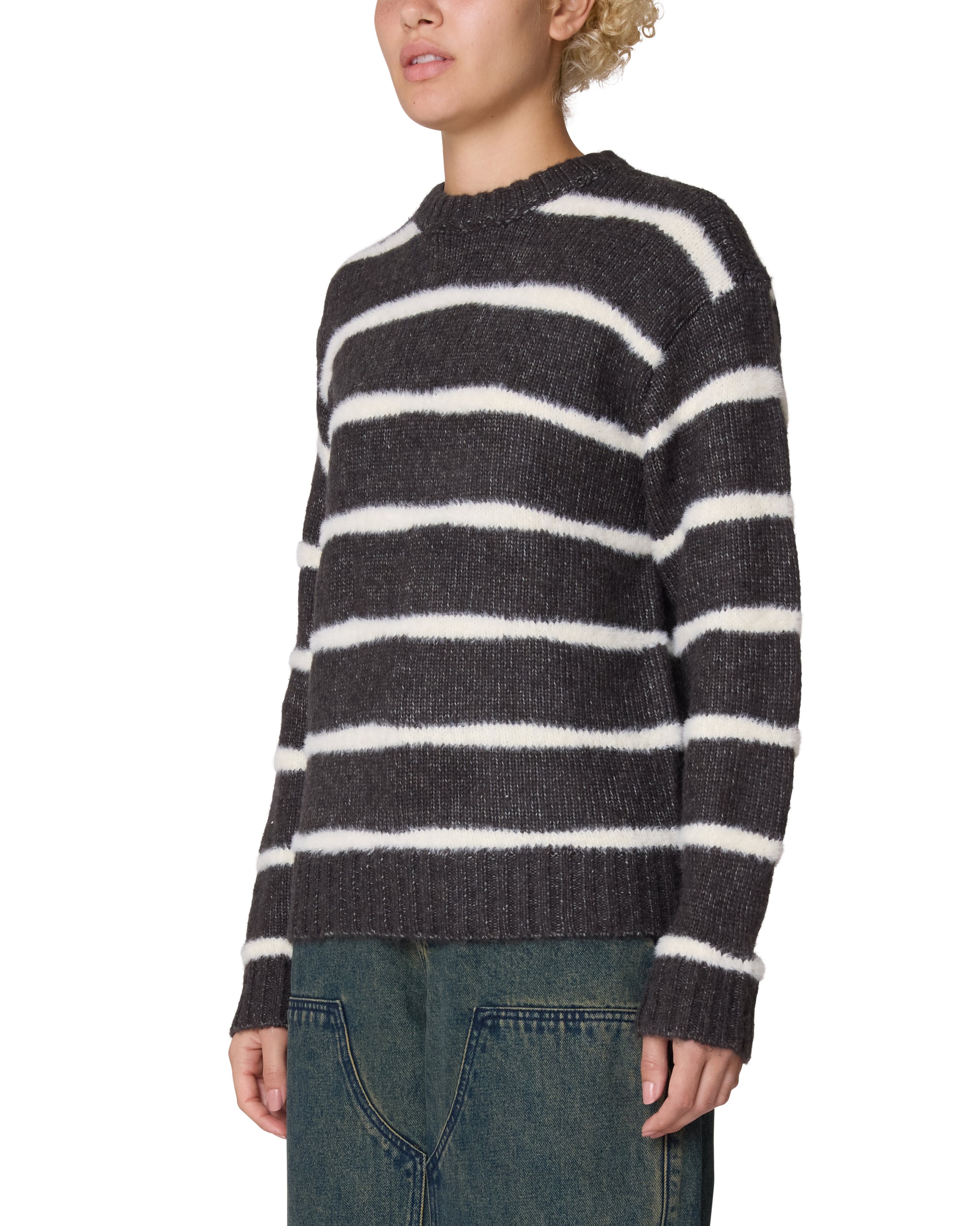 obey-casey-stripe-crew-sweater-charcoal-multi (zoomed)