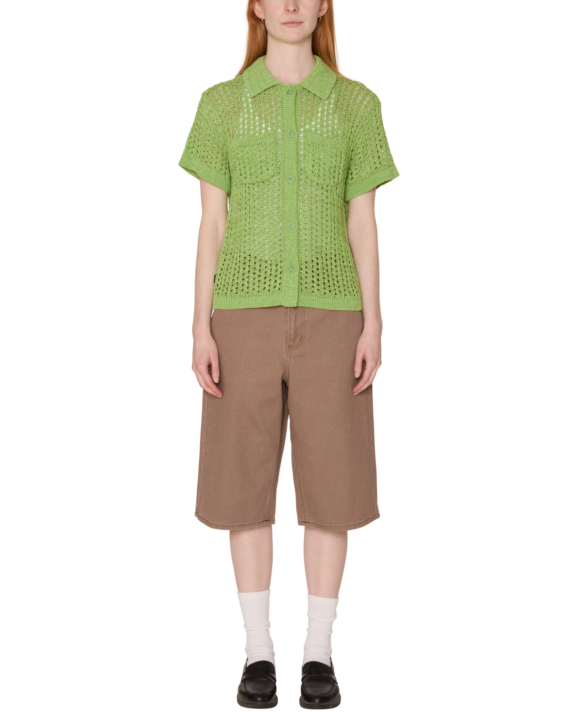 obey-milly-open-knit-sweater-light-green-multi