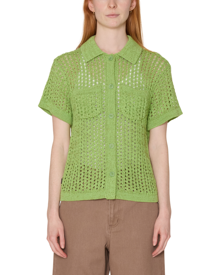 obey-milly-open-knit-sweater-light-green-multi