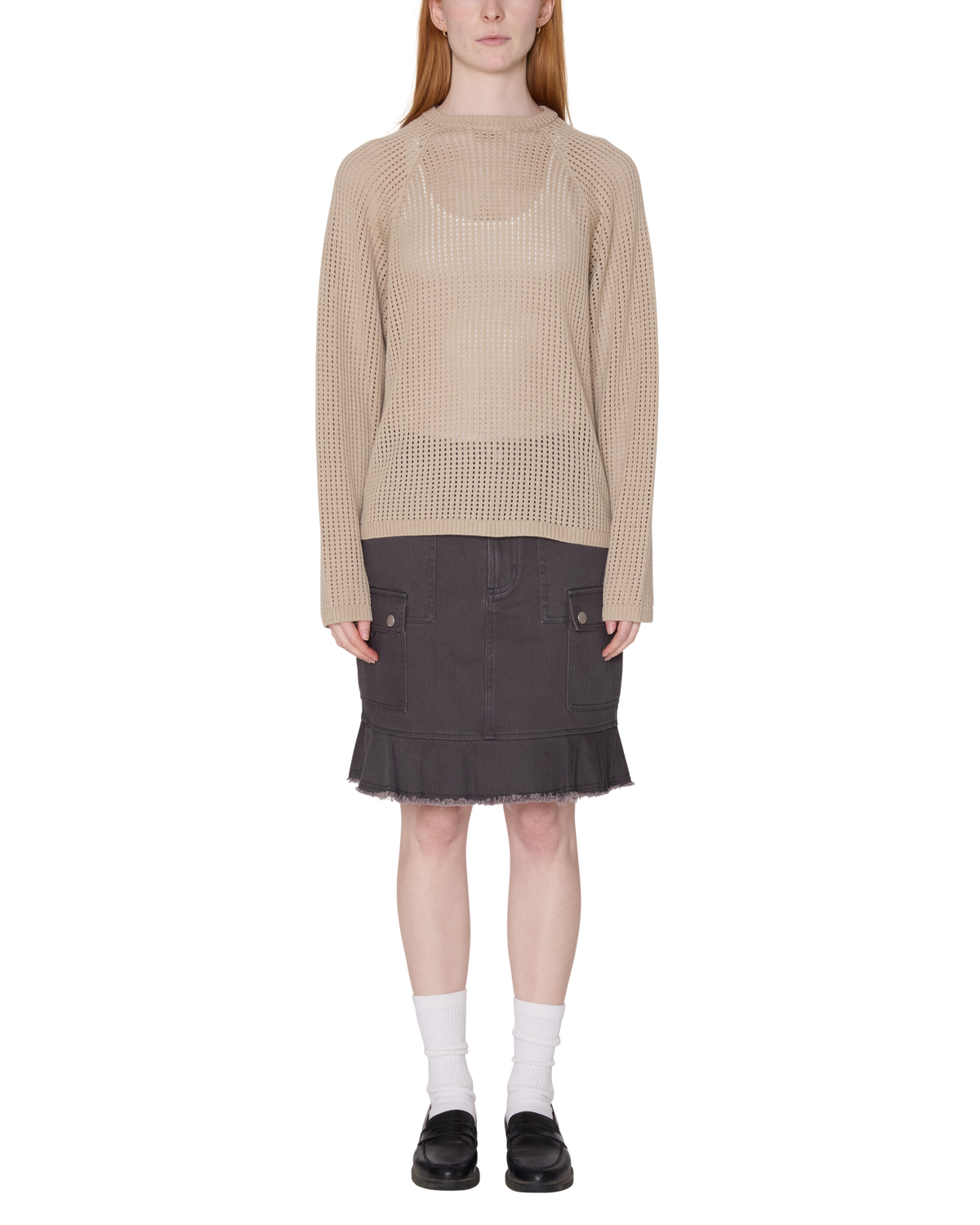 obey-talia-open-knit-raglan-natural