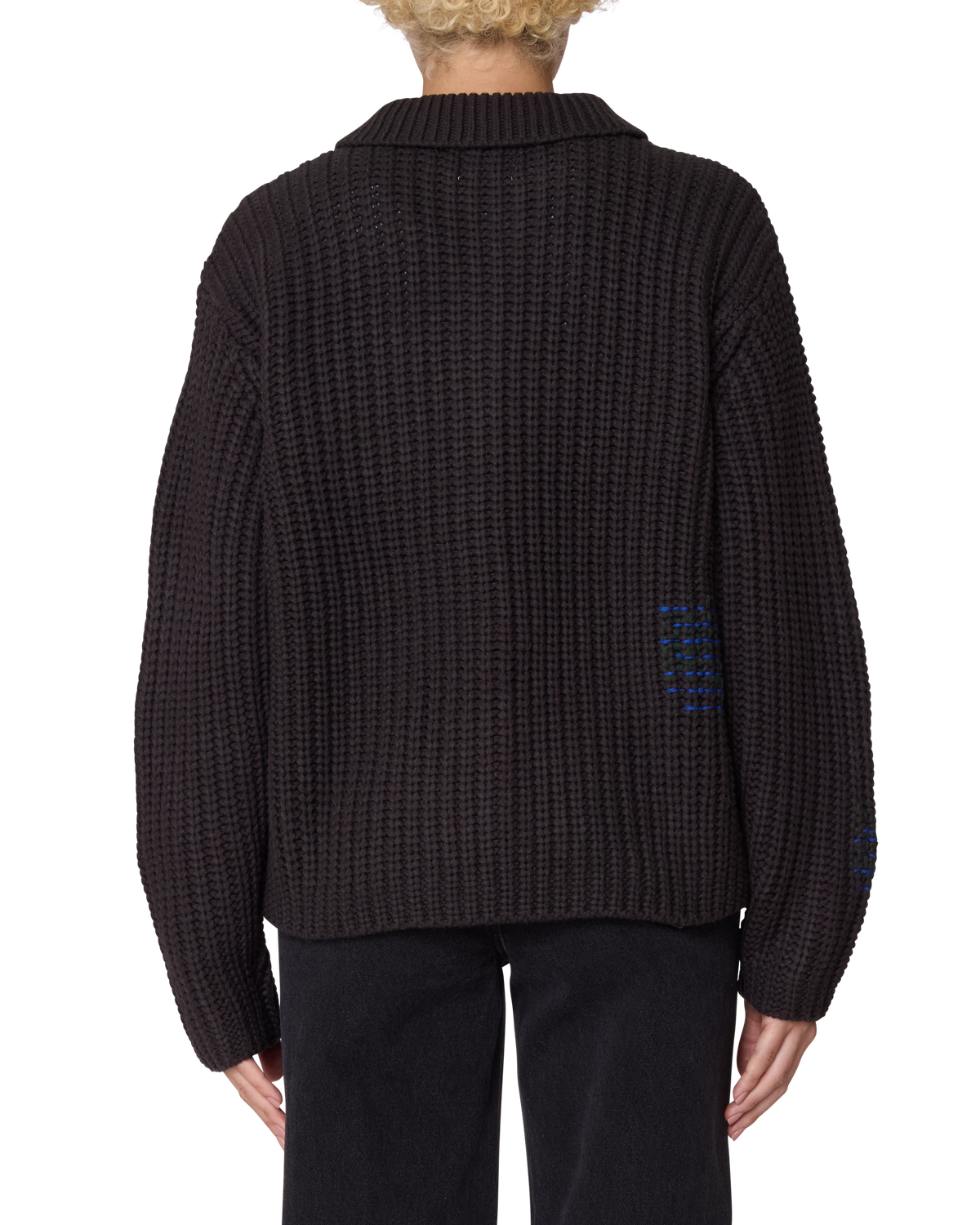 JULIAN BUTTON DOWN SWEATER