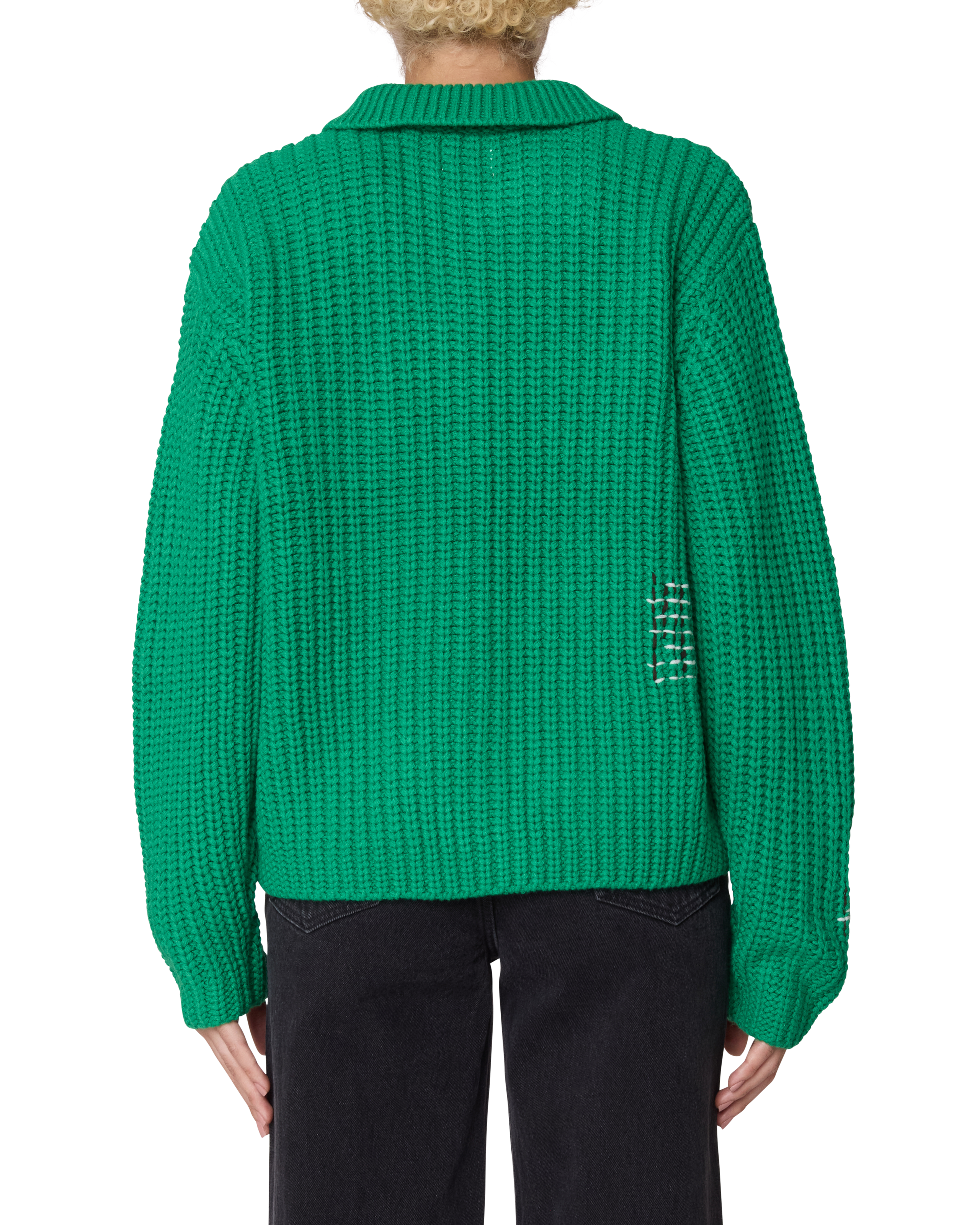 JULIAN BUTTON DOWN SWEATER