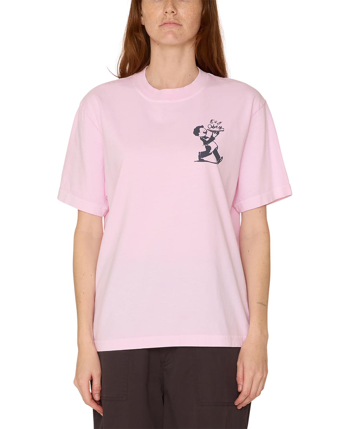 FRESH HOT OBEY MAXINE PIGMENT T-SHIRT