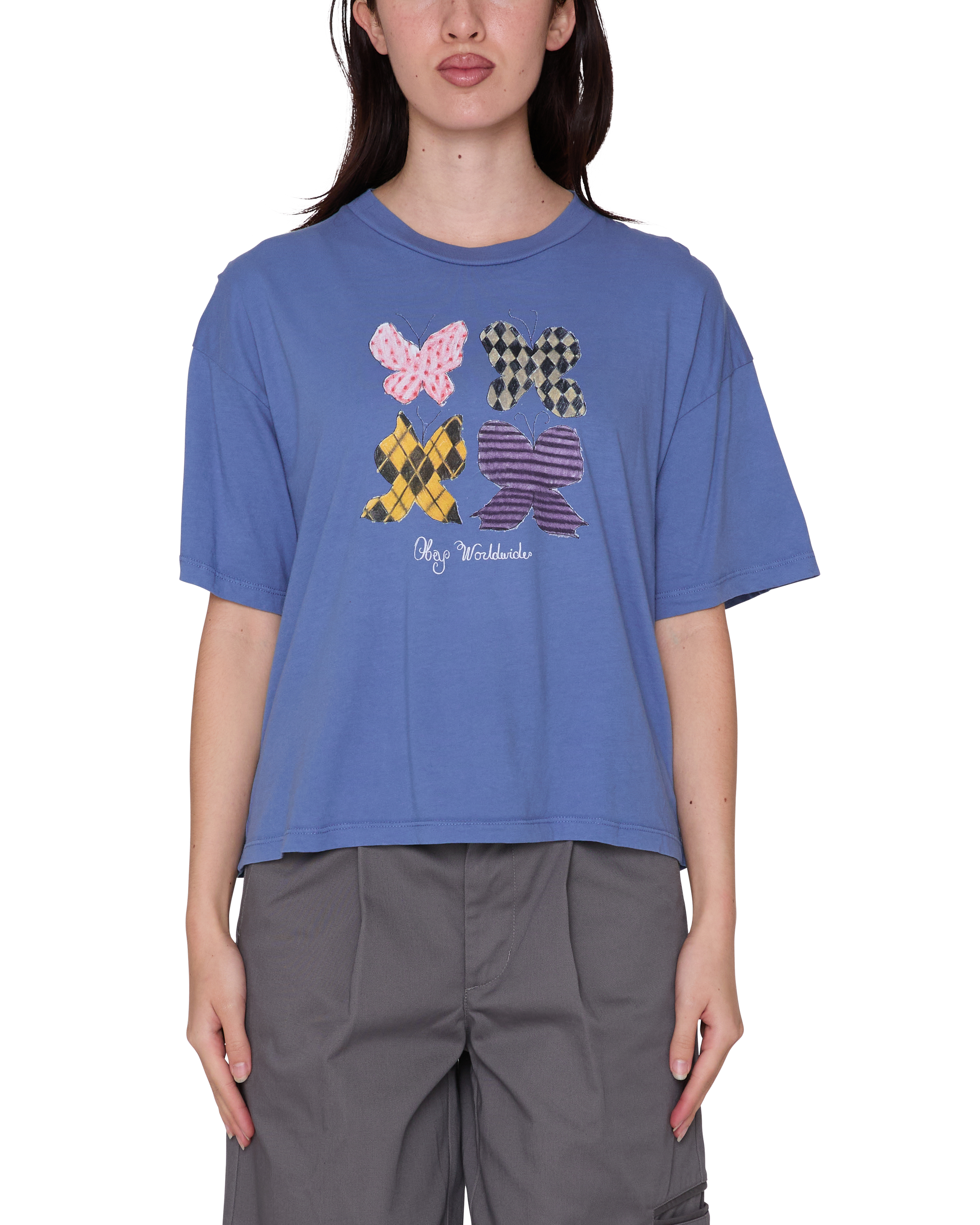 obey-argile-butterfly-row-t-shirt-coronet-blue (zoomed)