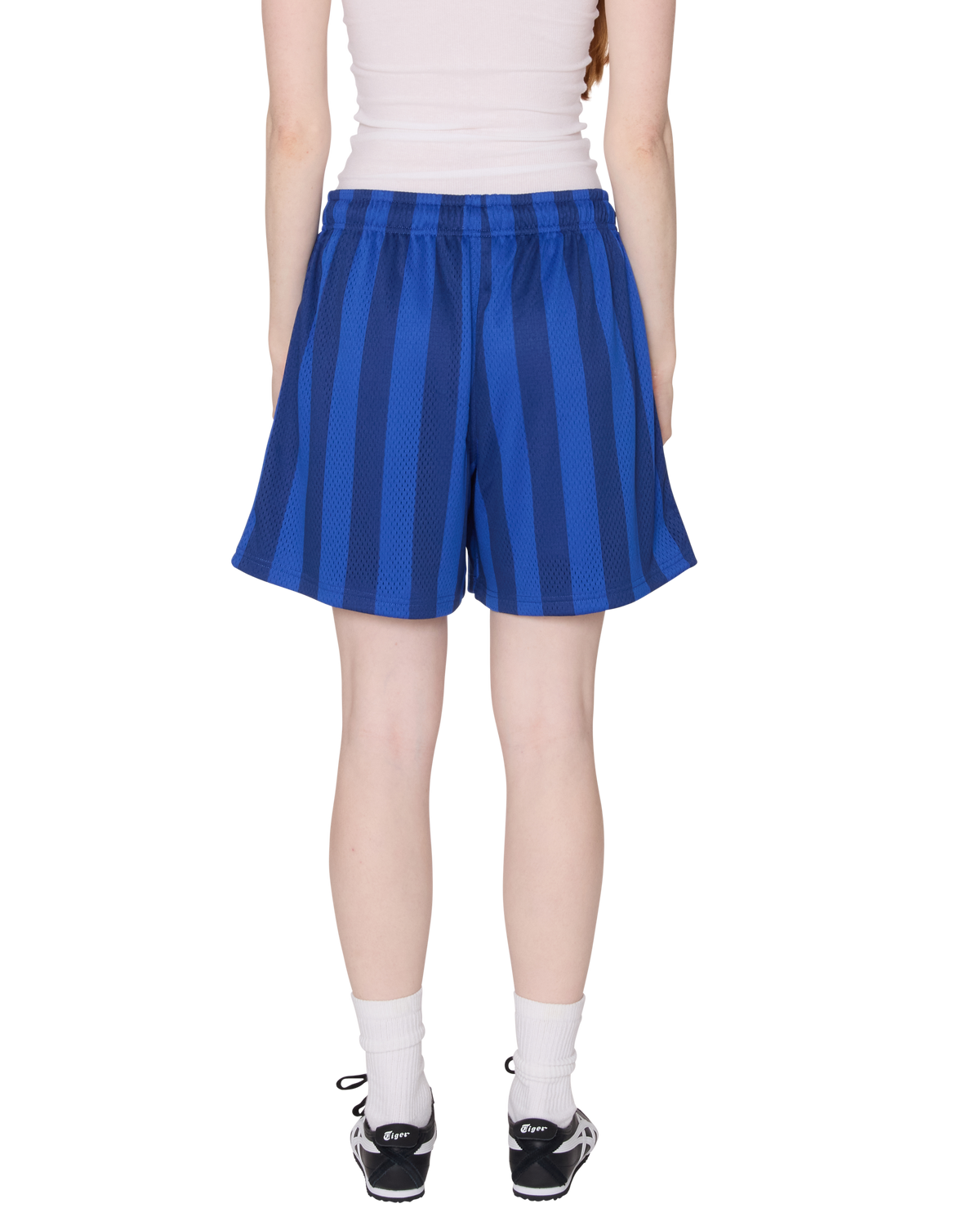 obey-bounds-mesh-stripe-short-blue