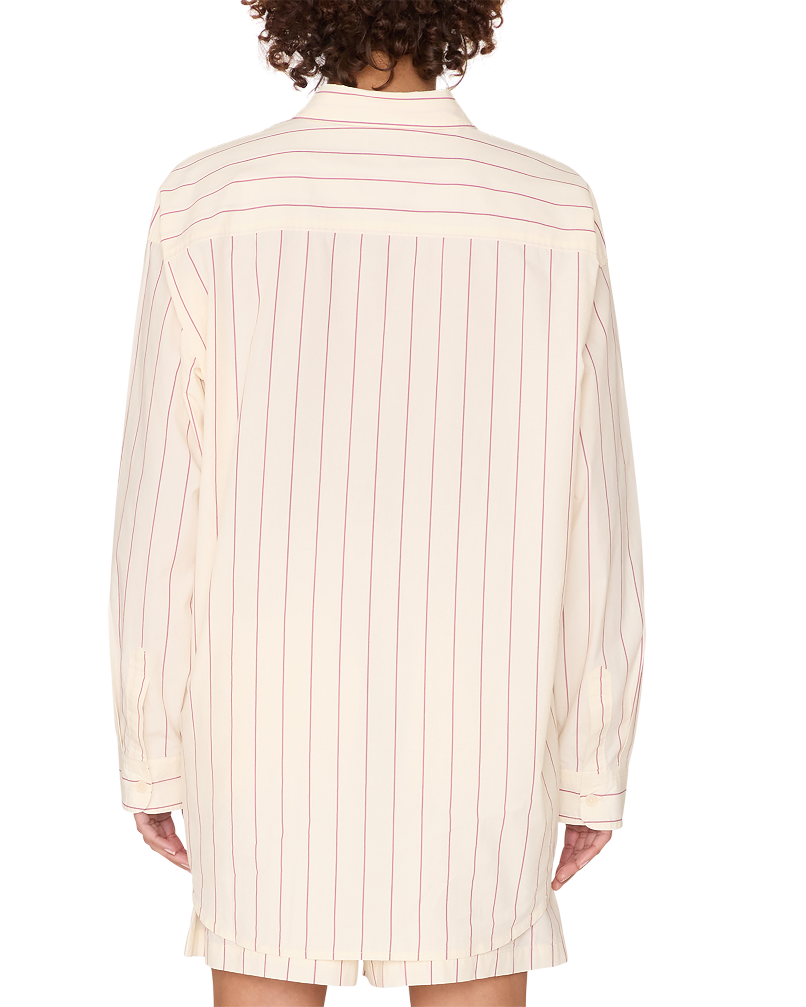 obey primavera stripe shirt tofu multi