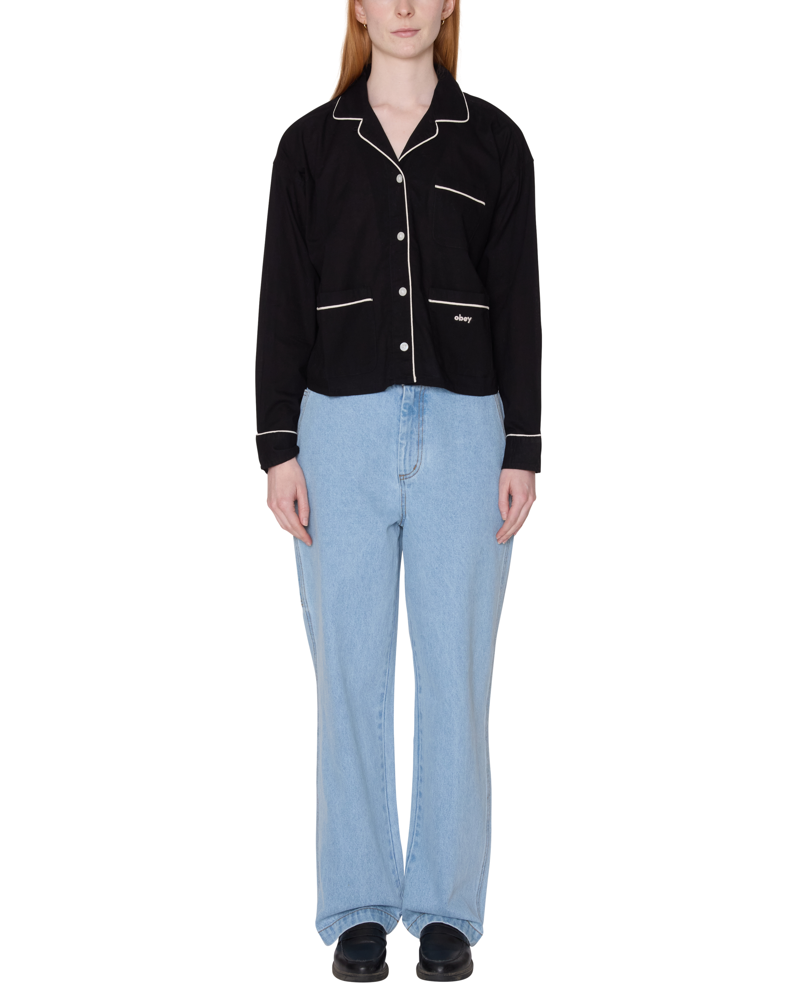 obey-marlowe-piping-shirt-black (zoomed)