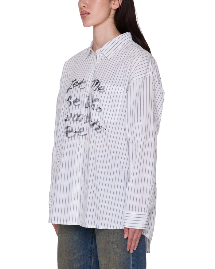 obey-carlotta-stripe-shirt-white-multi - alternate view