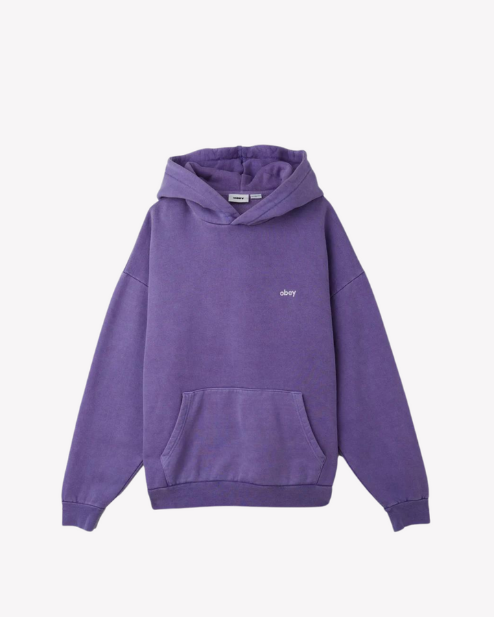LOWERCASE PIGMENT PULLOVER HOOD PIGMENT PASSION FLOWER
