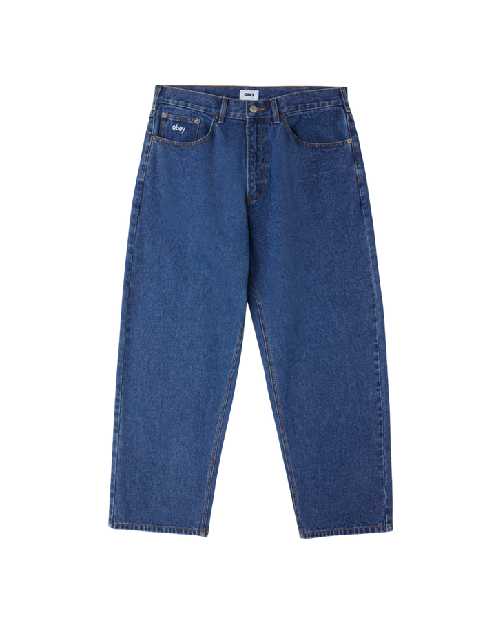 BIGWIG BAGGY DENIM STONE WASH INDIGO