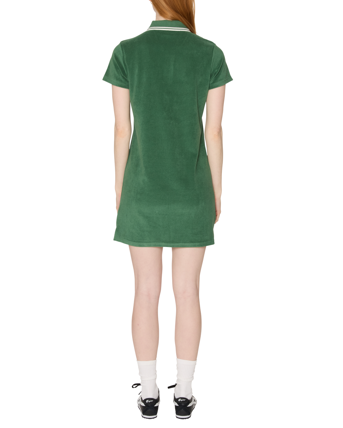obey-lucia-polo-dress-green