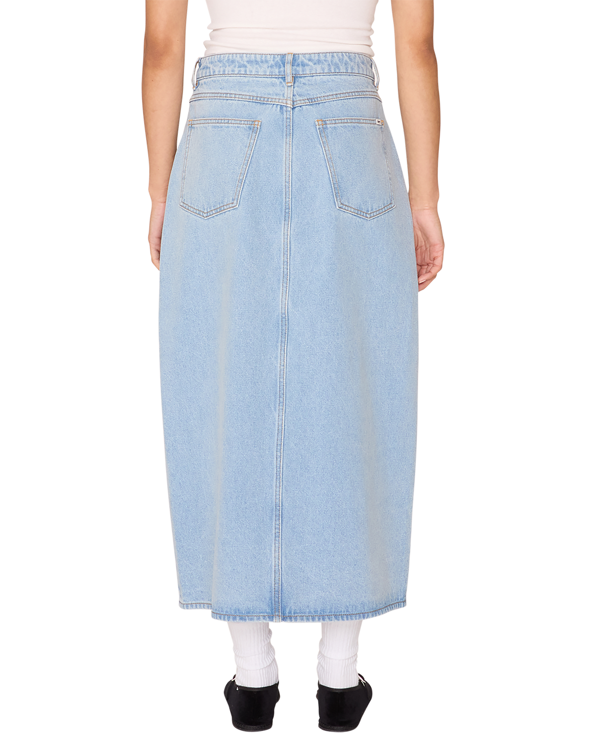 obey simplex denim skirt cirrus