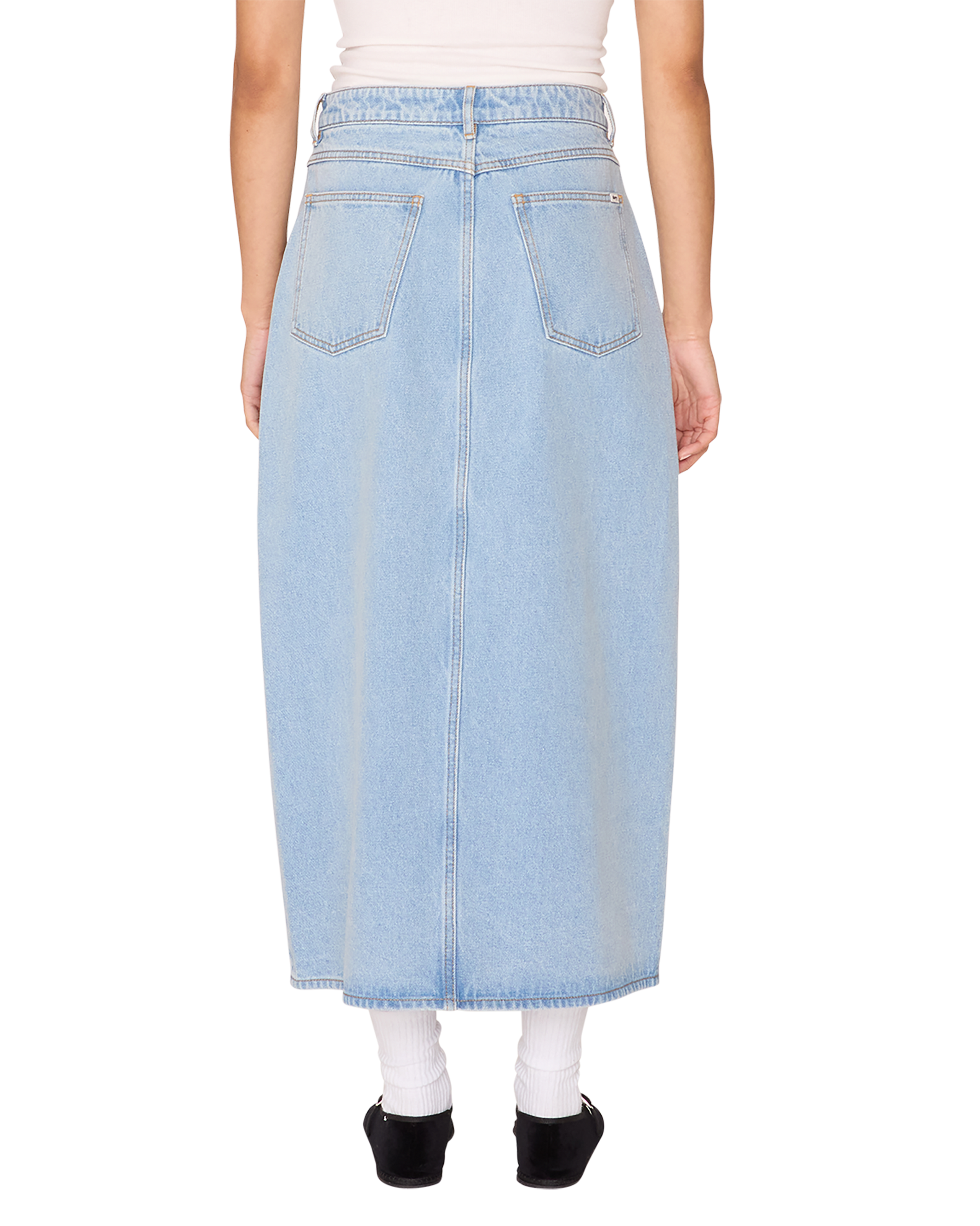 obey simplex denim skirt cirrus