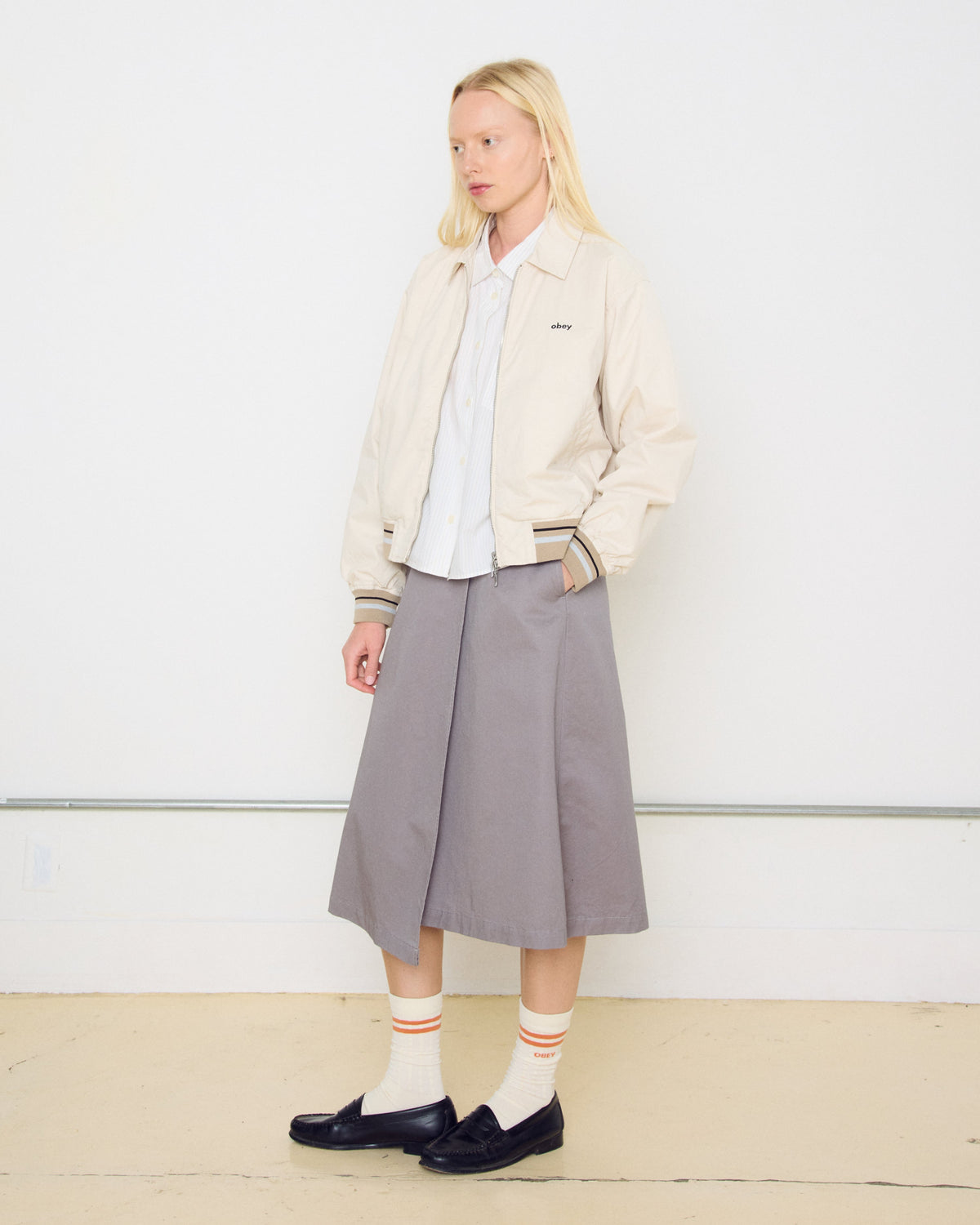 obey-arena-wrap-skirt-grey