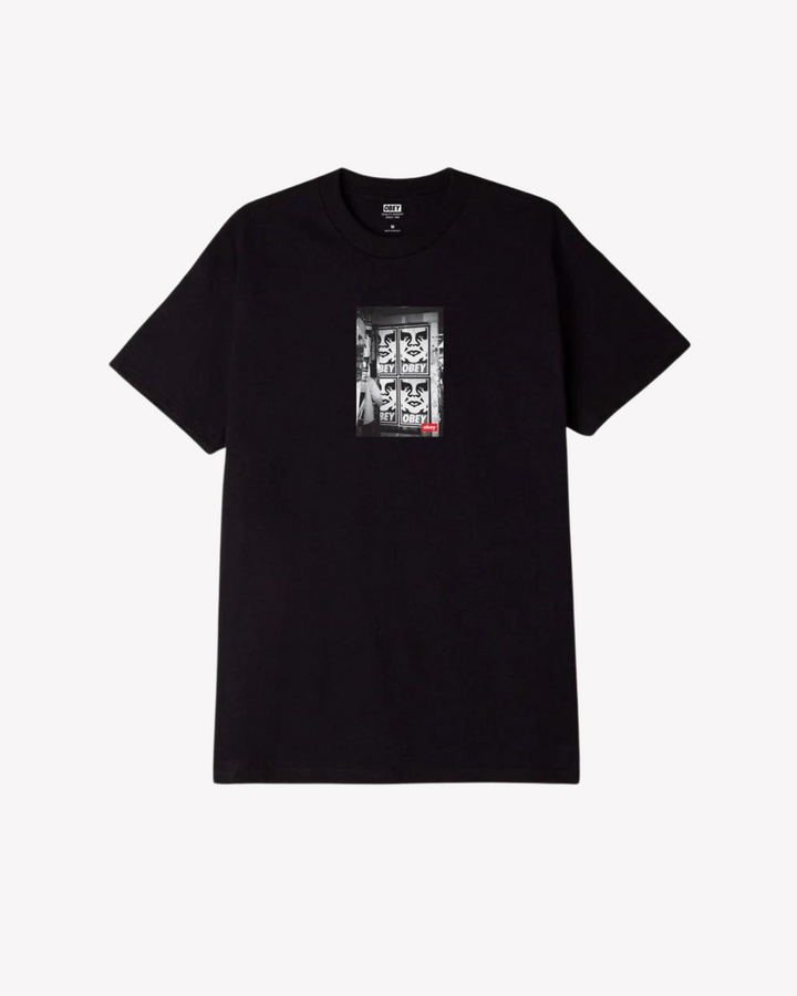 OBEY ICON PHOTO CLASSIC T-SHIRT BLACK