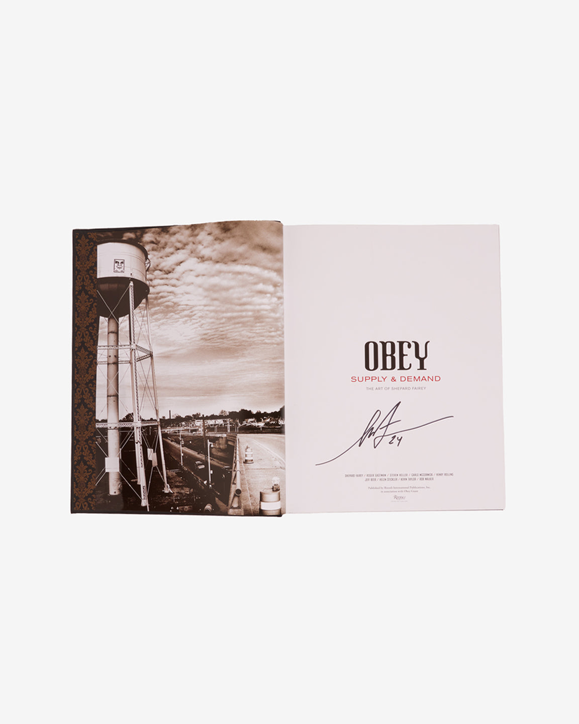 OBEY Supply & Demand　限定400部　OBEY　オベイ OBEY Supply & Demand 限定400部 OBEY オベイ OBEY Supply
