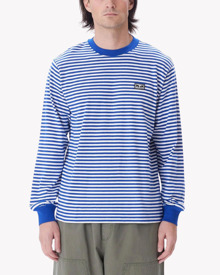 ESTABLISHED WORKS EYES LS STRIP T SHIRT