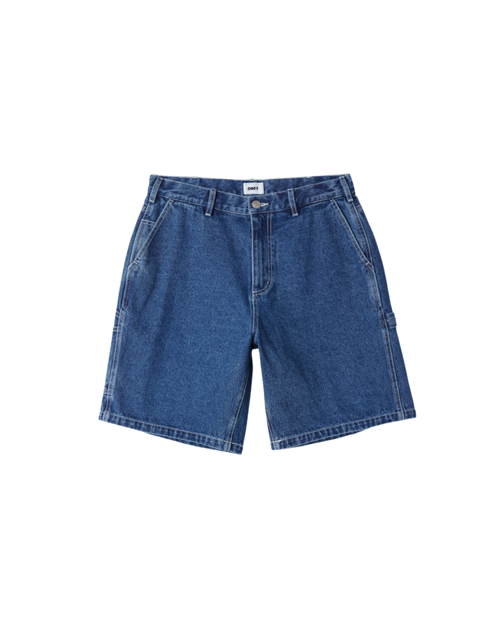 BIGWIG DENIM CARPENTER SHORT STONE WASH INDIGO