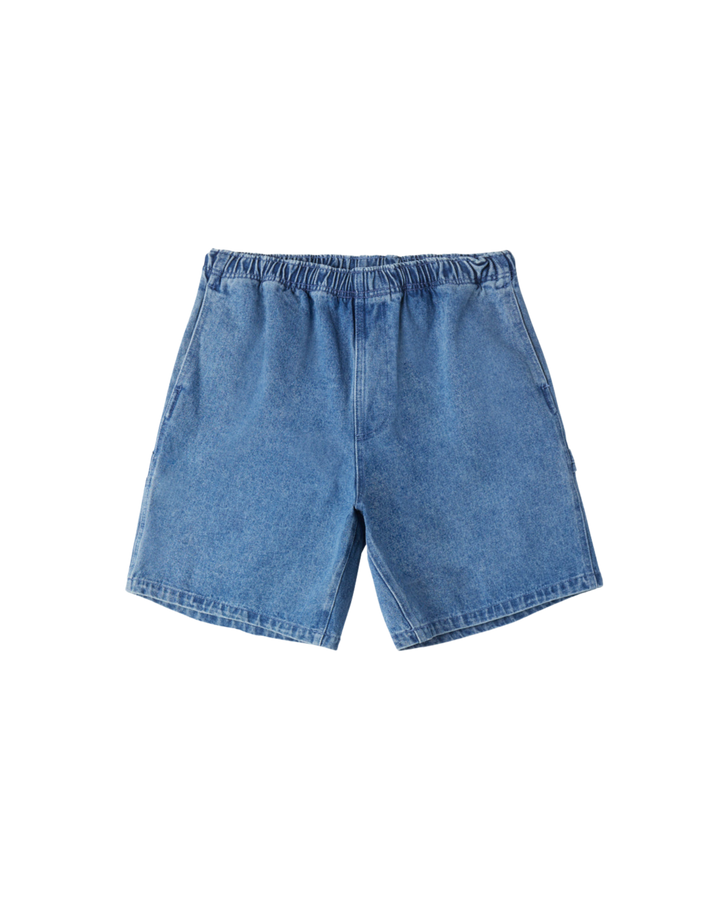 EASY DENIM CARPENTER SHORT LIGHT INDIGO