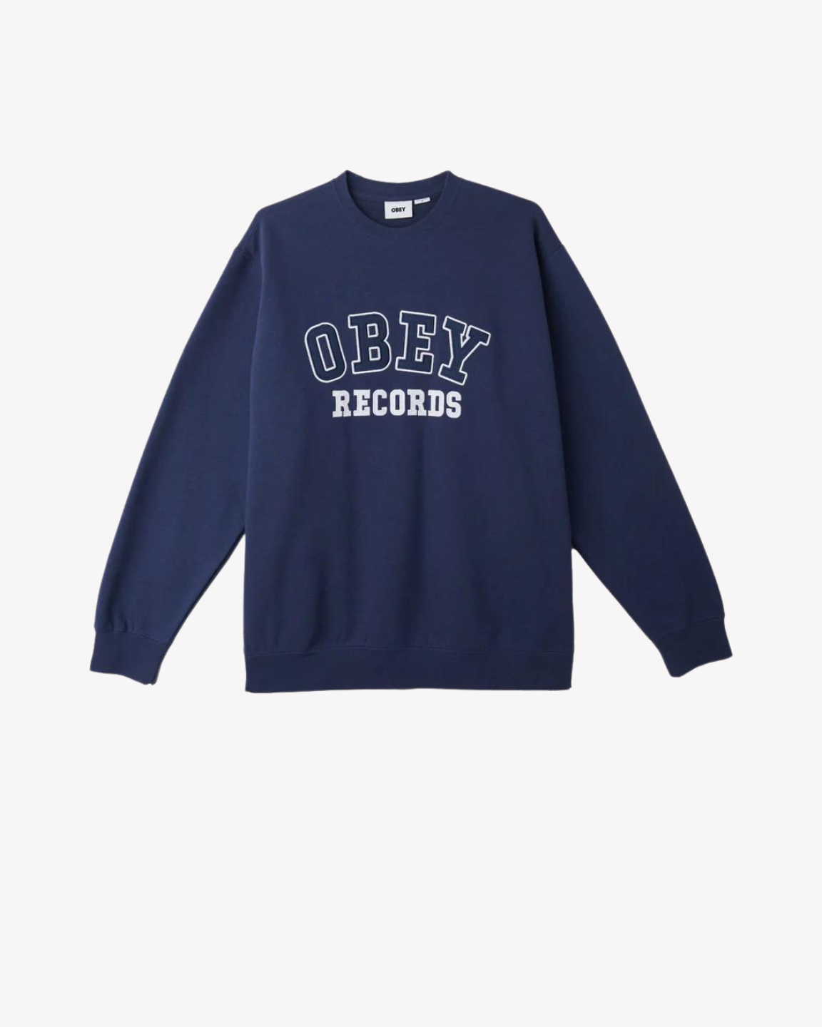 OBEY RECORDS CREW CREWNECK