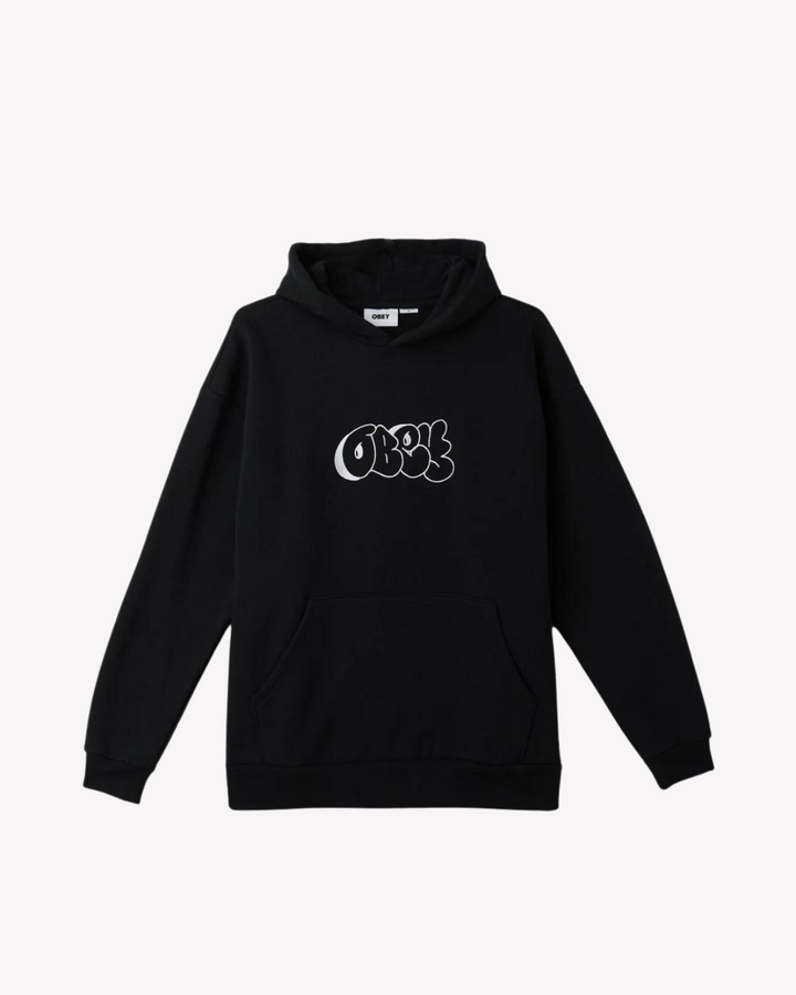 ETCH EXTRA HEAVY PULLOVER HOOD BLACK