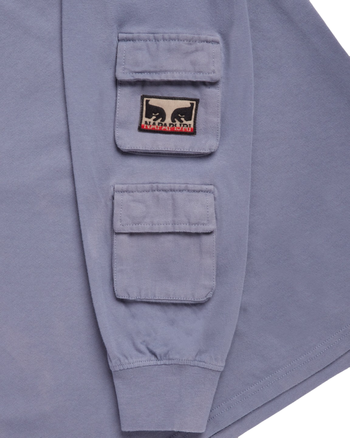 OBEY X NAPA LS T-SHIRT HEAVYWEIGHT LS T-SHIRT Blue Flint