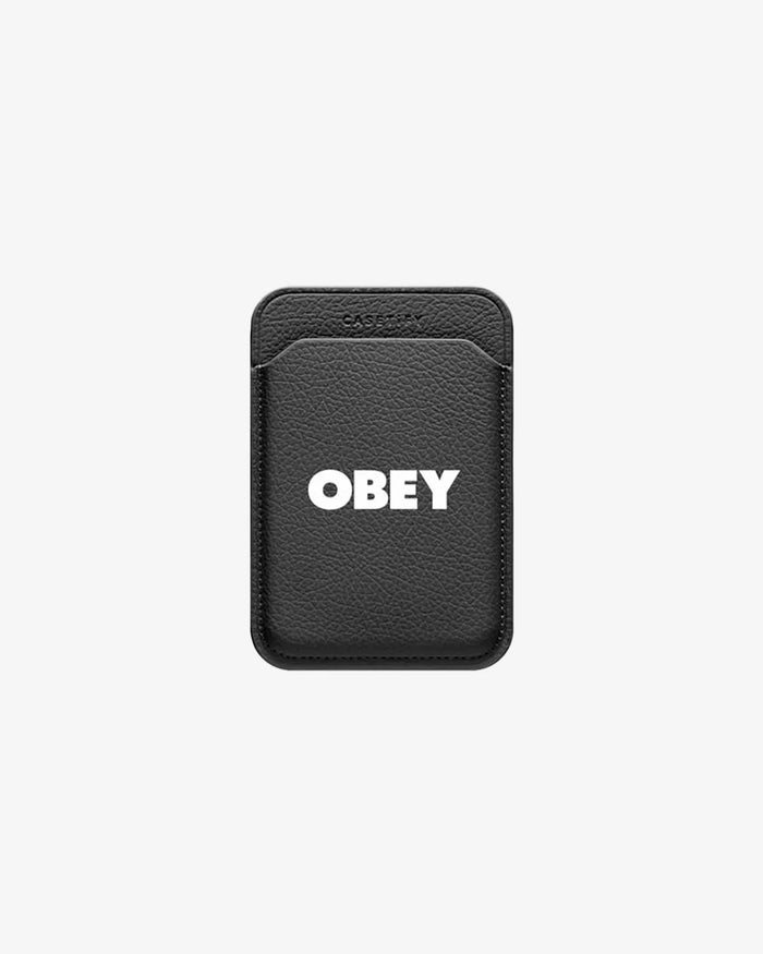 OBEY ICON SNAP WALLET Black