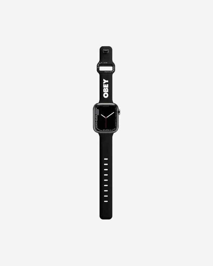 OBEY ICON iWATCH BAND black