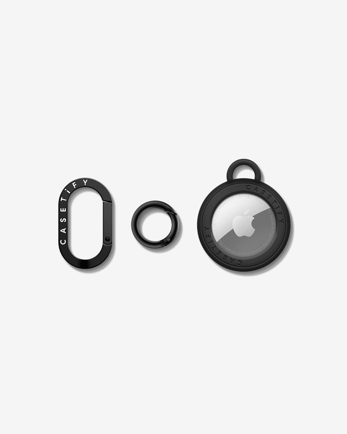OBEY ICON AIRTAG HOLDER black