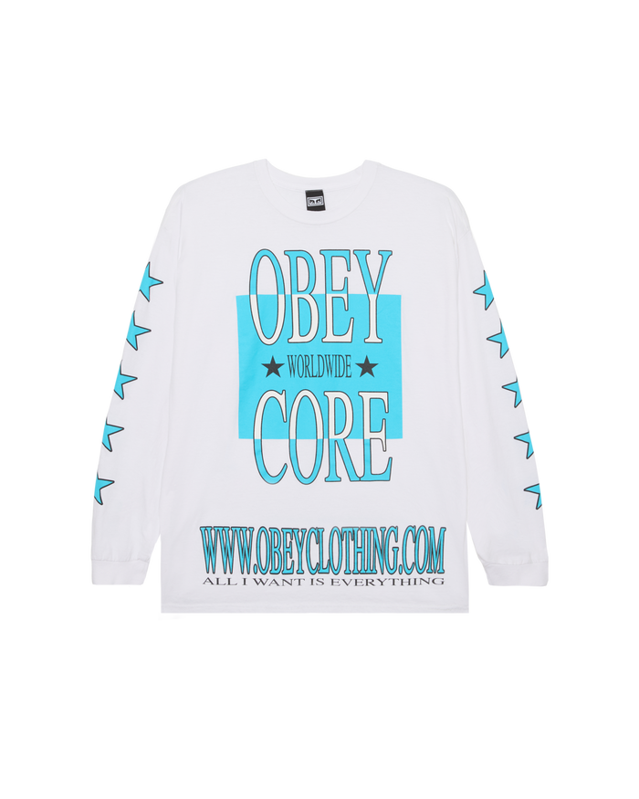 OBEY CORE LS VINTAGE T-SHIRT