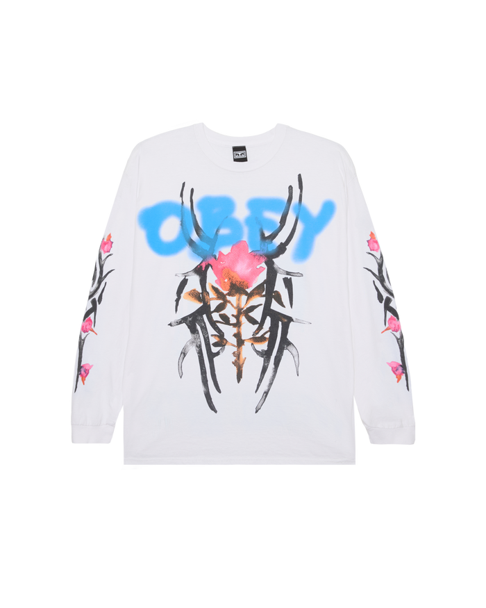 ROSE TRIBAL LS VINTAGE T-SHIRT